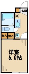 レオパレス上九沢の物件間取画像